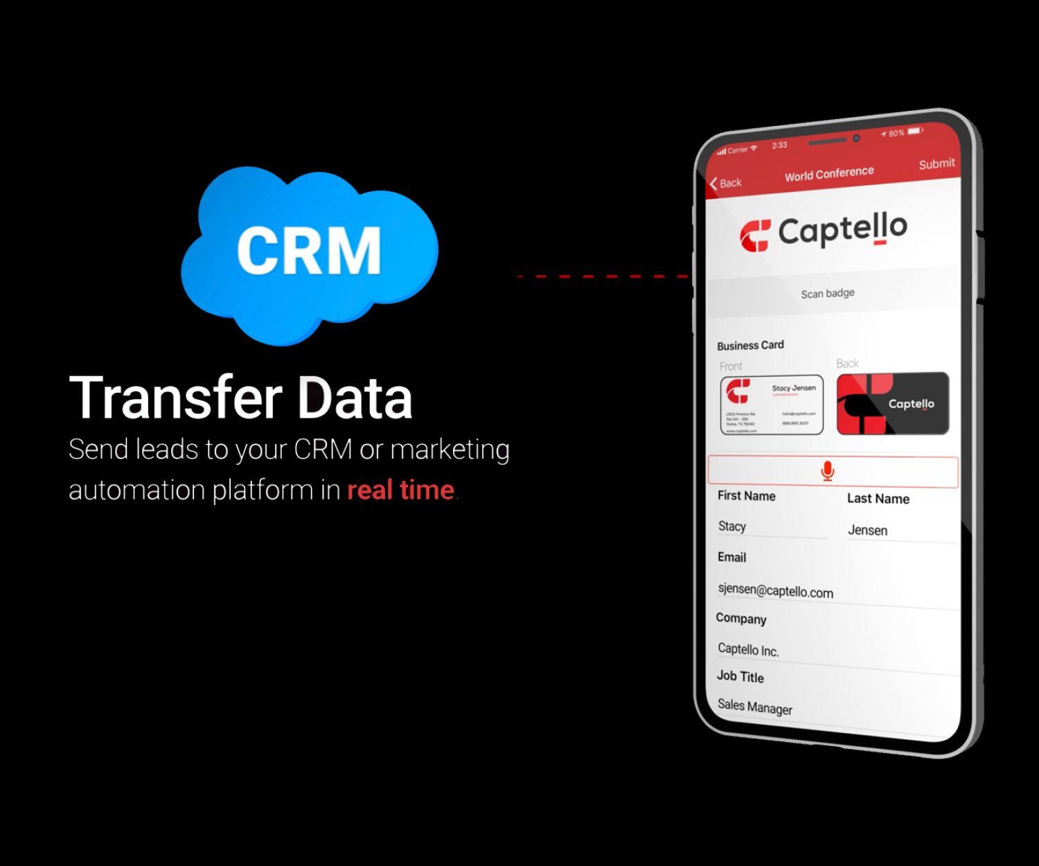 Lead Capture CRM integration