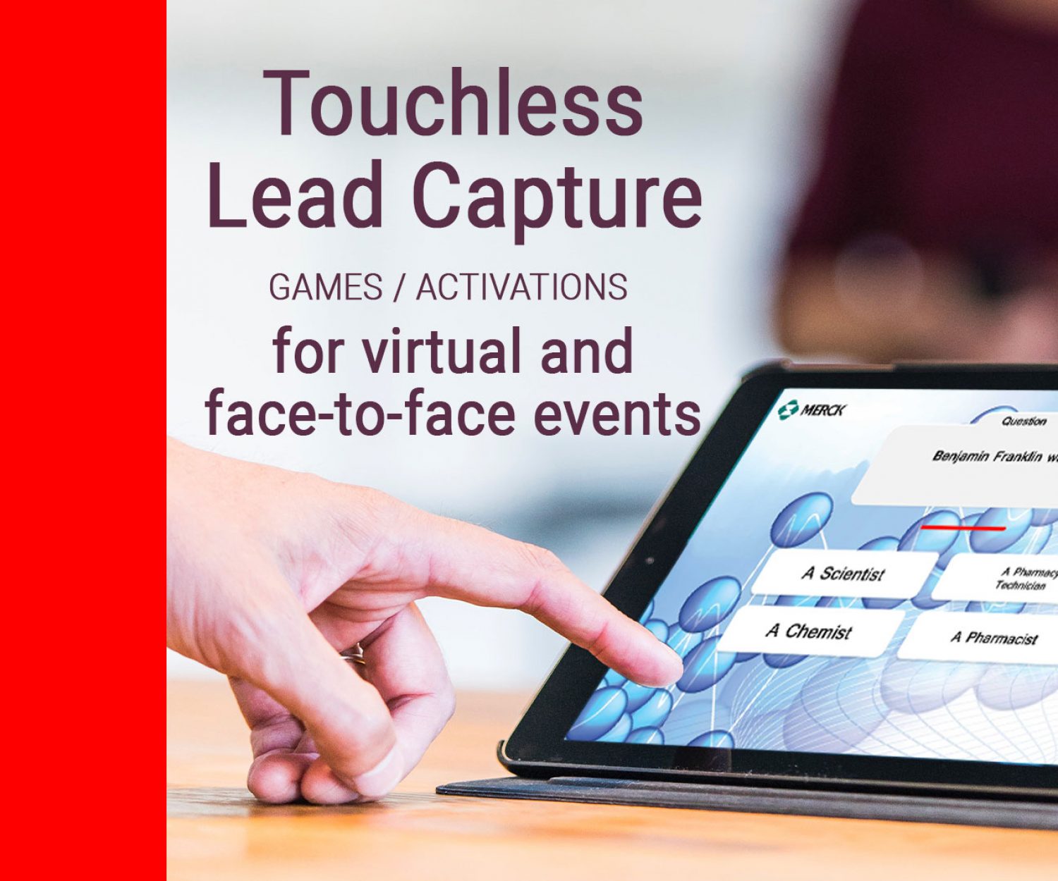 Captello touchless lead capture games