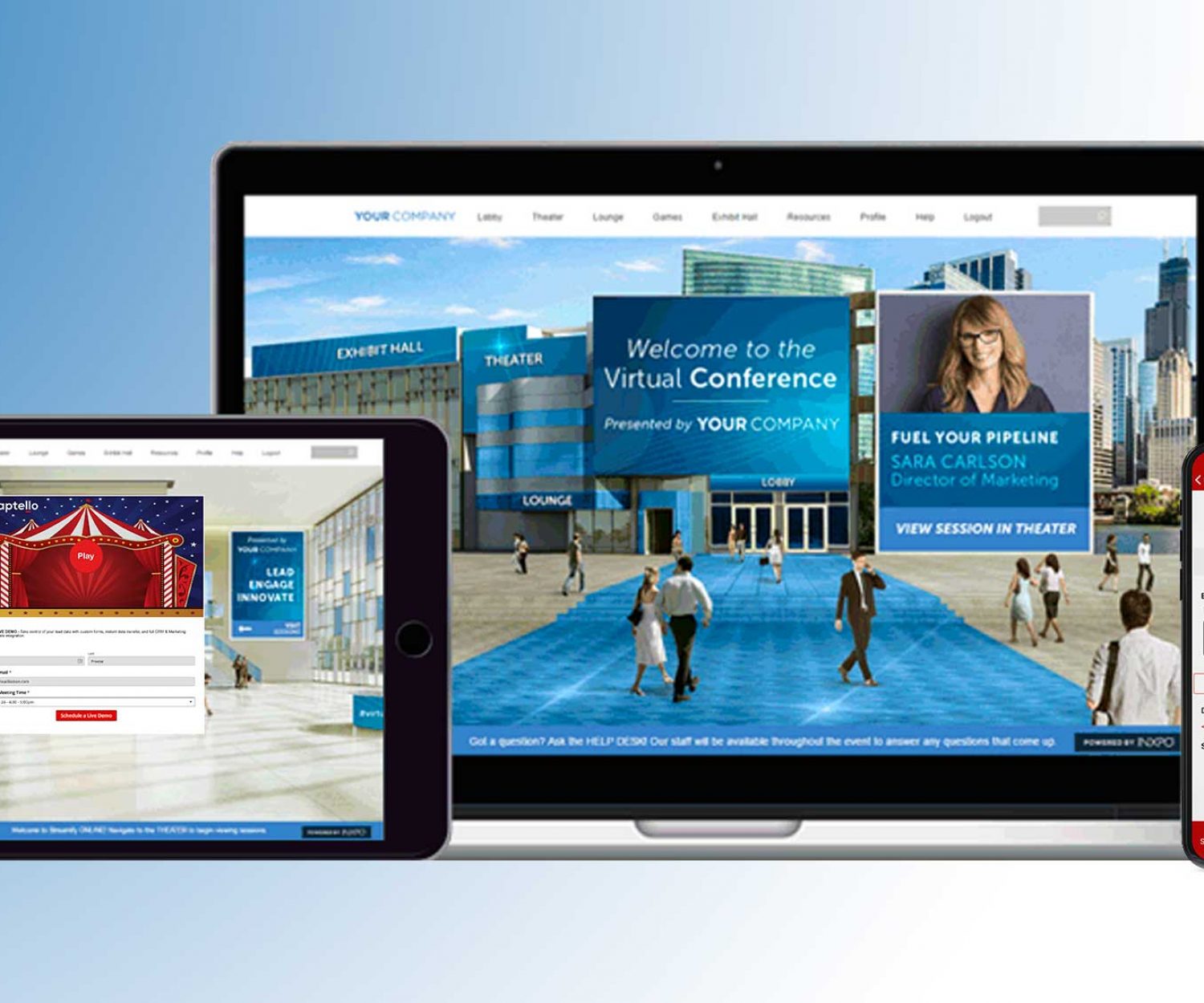 Virtual Event Lead Capture