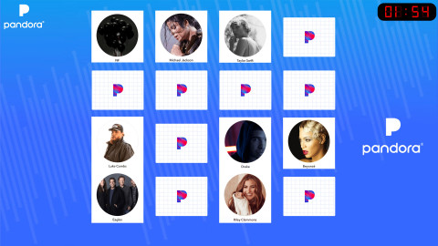 Music Artist Memory Match Game