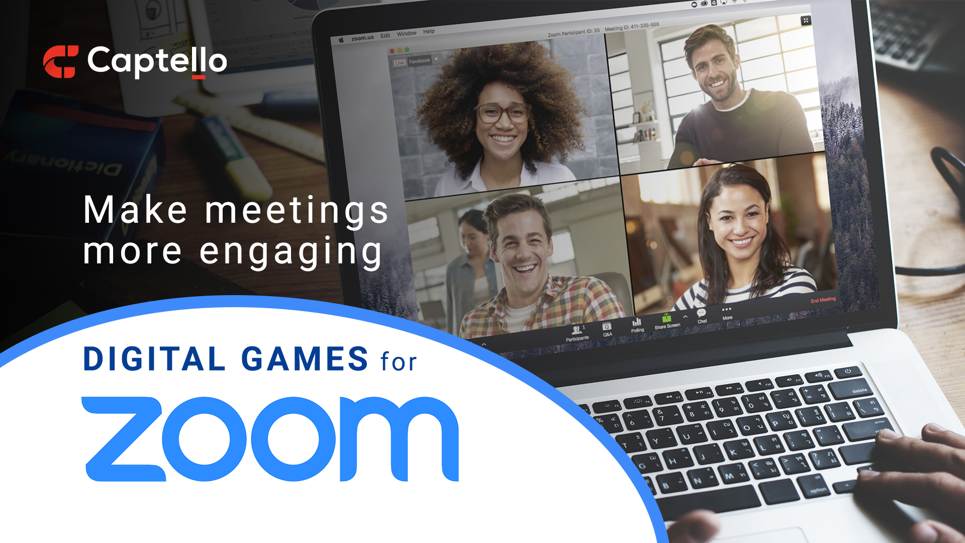 Digital Gamification Experiences for Zoom Meetings | Captello