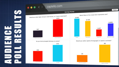 EASILY DISPLAY LIVE POLL RESULTS